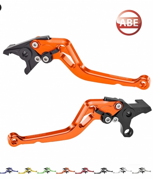 Probrake MIDI Kupplungs- & Bremshebel verstellbar orange